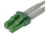 Коннектор LC/APC, SM, Duplex, 3 mm