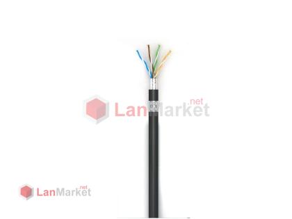 Ok-net КППЭО-ВП (100), 4x2x0.51, внешний, S-FTP, ПЭ медь, Cat5e, бухта 305 м