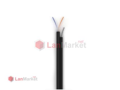 Ok-net КППт-ВП (100), 2x2x0.50, внешний, UTP, ПЭ медь, с тросом 1.2 мм, Cat5, бухта 305 м