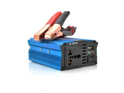 Инвертор напряжения Voltronic, 500ВА(300Вт), 12 / 220V, approximated, 1 универсальная розетка, кроко