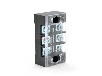 Клеммная колодка 3-разрядная TB-2503 25A / 600V, сечение провода 0,5-2,5мм2, 50 шт в упаковке, цена 
