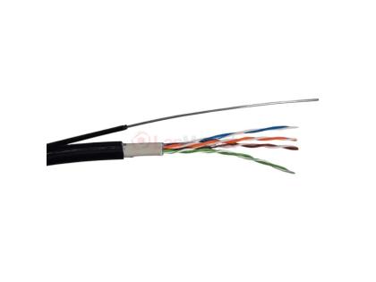 Кабель витая пара CAT.5E UTP Copper 4Px2x0.51 PVC+PE Outdoor с проволокою,305 м, наружный