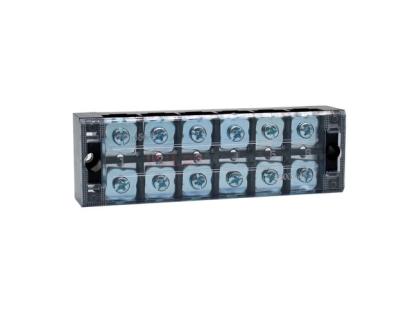 Клеммная колодка 6-разрядная TB-4506 45A / 600V, сечение провода 0,5-4,0 мм2, 20 шт в упаковке, цена