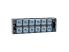 Клеммная колодка 6-разрядная TB-4506 45A / 600V, сечение провода 0,5-4,0 мм2, 20 шт в упаковке, цена