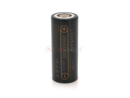 Аккумулятор 26650 Li-Ion LiitoKala Lii-50A, 5000mAh (5100-5500mAh)