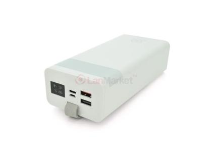 Power bank WUW-Y108 30000mAh, White, Blister