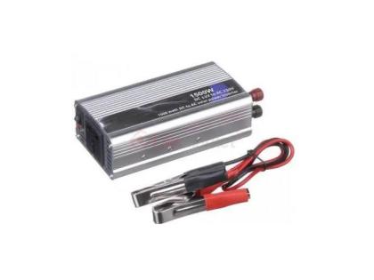 Инвертор напряжения PI 1500ВА(900Вт), 12 / 220V, approximated, 1 универсальная розетка, клемы + крок