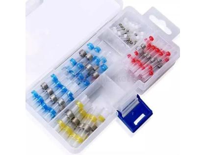 Набор термоусадочных гильз с припоем Q250 Red 0.5-1.50mm&amp;sup2; (100) Blue 1.50-2.50mm&amp;sup2; 