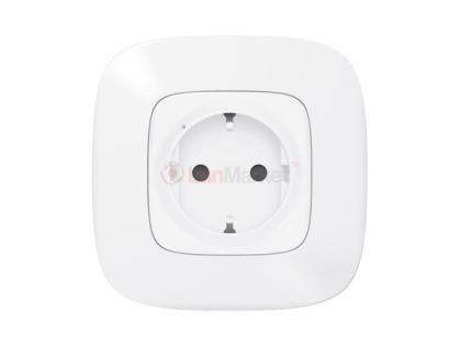 Умная розетка 2К + З (Valena Allure with NETATMO), белый