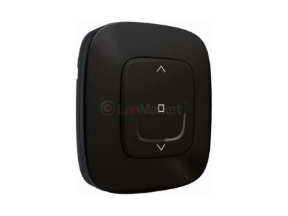 Умный беспроводной выключатель жалюзи Valena Allure with NETATMO, антрацит
