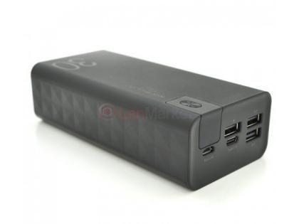 Power bank Konfulon A19 30000mAh, Black, Blister