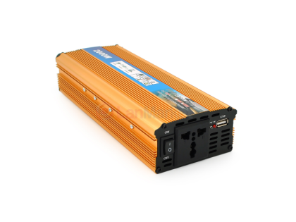 Инвертор напряжения M2000W (DC:900W), 12 / 220V с аппроксимированной синусоидой, 1 универсальная роз