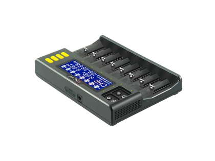 ЗУ универсальное Liitokala Lii-S8, АЗУ+СЗУ, 8 каналов, LCD дисплей