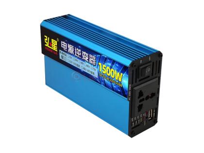 Инвертор напряжения Voltronic, 1500W, 60 / 220V, approximated, 1 универсальная розетка, клемы + USB