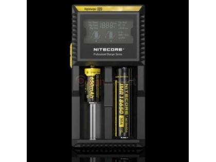 Зарядное устройство универсальное Nitecore Digicharger D2, 2 канала, LCD дисплей