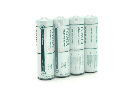 Батарейка щелочная Force Power LR06-4s 1.5V AA/FR06, 4 шт в спайке