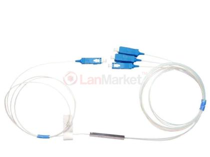 PLC Splitter (Сплиттер) 1x3, SC/UPC, 900 um, G657A