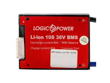 BMS плата Li-ion 36V 10S 40A симметрия