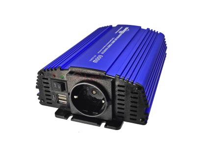 Инвертор напряжения Tommatech MS-600, 12V / 220V, 600W с аппроксимированной синусоидой, 1Shuko, USB,