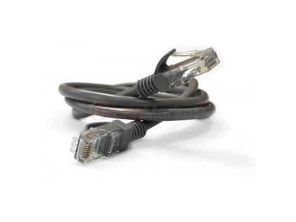 Патч-корд литой, CCA, UTP, RJ45, Cat.5e, 2m, черный Q300
