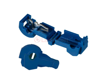 Клеммы T-образные обжимные быстрого монтажа, T2+MDFN2-250, 105&amp;deg;C, 15A / 600V, Blue