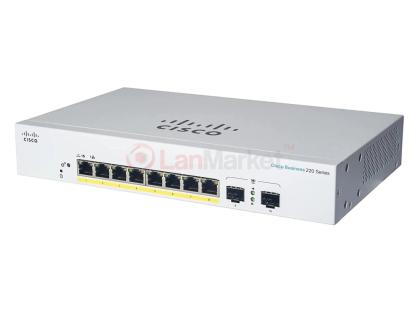 Коммутатор Cisco CBS220-8P-E-2G-EU