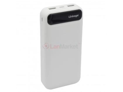 Power bank Linkage LKP-18 20000mAh, White, Blister