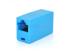 Соединитель RJ45 8P8C мама / мама RJ45 для соединения кабеля, голубой