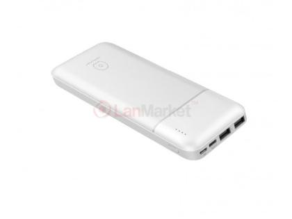 Powerbank WUW-U42 10000mAh, White, Blister