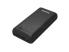 Power bank PHILLIPS 20000mAh DLP1720CB, USB-3.0A + 1A + кабель USB micro / Type-C, LED, Black, Blist