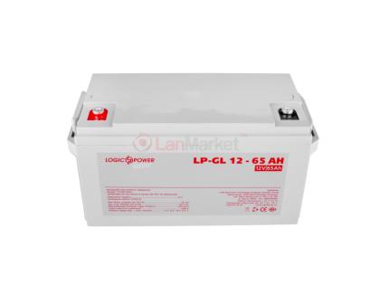 Аккумулятор гелевый LP-GL 12V - 65 Ah Silver