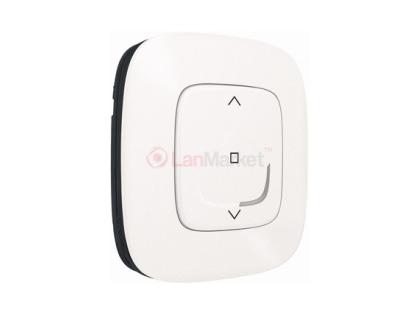 Умный беспроводной выключатель жалюзи Valena Allure with NETATMO, жемчужный