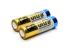 Батарейка GP Ultra Plus 24AUP-2S2, щелочная AAA, 2 шт в вакуумной упаковке