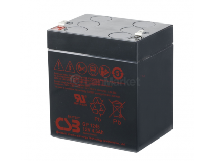 Аккумуляторная батарея GP1245 12V 4.5Ah