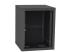 Шкаф настенный 18U 600x600 дверь стекло, черный