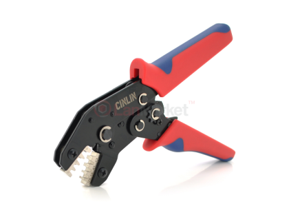 Инструмент обжимной SN-58B для обжимки клемм, 0.25-2.5mm2, Red-blue