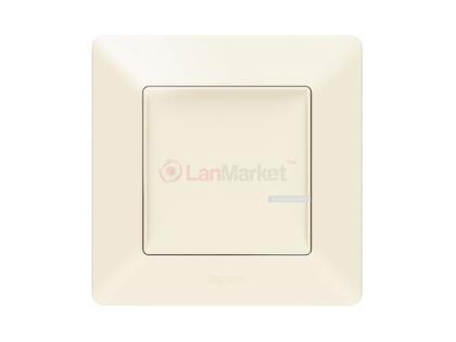 Умный светорегулятор универсальный 5-300 Вт. Valena Life with NETATMO, слоновая кость
