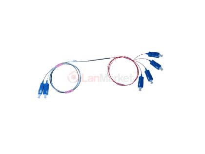 PLC Splitter (Сплиттер) 2x4, SC/UPC, 900 um, G657A