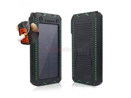 Power bank 30000 mAh Solar, (5V / 200mA), 2xUSB, 5V / 1A / 2.1A, USB &amp;lt;-&amp;gt; microUSB, вла