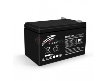 Аккумуляторная батарея AGM RT12120B, 12V