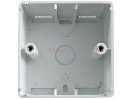 Подрозетник 80x80x45mm для внешней установки внутренней розетки 80*80