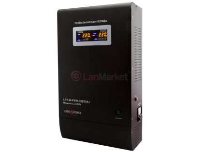 ИБП LPY-W-PSW-3000VA+ (2100Вт) 10A/15A с правильной синусоидой 48В