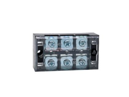 Клеммная колодка 3-разрядная TB-4503 45A / 600V, сечение провода 0,5-4,0 мм2, 50 шт в упаковке, цена