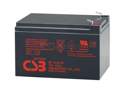 Аккумуляторная батарея GP12120F2 12V 12Ah 
