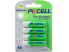 Аккумулятор PKCELL 1.2V AA 2600mAh NiMH Already Charged, 4 штуки в блистере цена за блистер