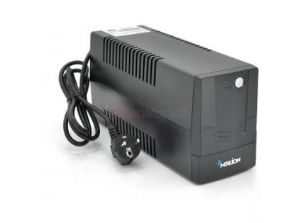 ИБП Velli 1.5K (900W) LED, 162-290VAC, AVR 1st, 4 SCHUKO, 2x12V9Ah, plastik Case