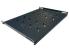 Полиця для шафи на 4 точки FS-60-BLACK, глибина 600 (350 мм) чорна