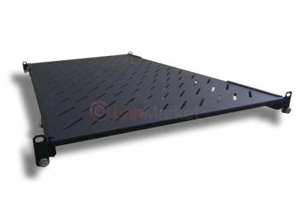 Полка универсальная U-FS-80-BLACK на 4 точки для шкафа/стойки глубиной 800 (600)