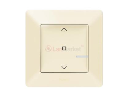 Умный выключатель жалюзи 2А 230В Valena Life with NETATMO, слоновая кость