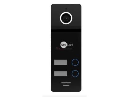 Вызывная панель на 2 абонента MEGA/2 FHD Black